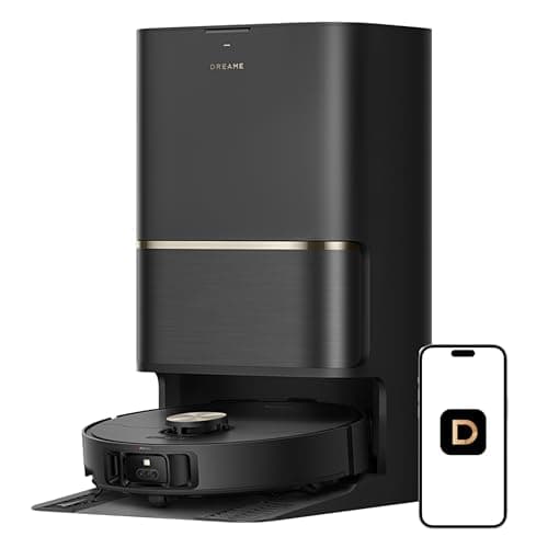 DREAME L50 Ultra Robot Vacuum and Mop Black with Auto-Empty and Mop Self-Cleaning, Precise Obstacle Avoidance, 19,500Pa Suction, HyperStream Detangling DuoBrush — image 1