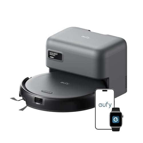 eufy C10 Robot Vacuum | 4,000 Pa Suction | 60-Day Self-Emptying | 2.85in Ultra-Slim Body | CorneRover Extendable Side Brush | iPath Laser Navigation | Pro-Detangle Comb | Best Budget Robot Vacuum for Small Homes and Tight Spaces — image 1