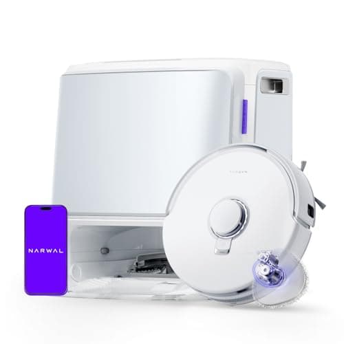 NARWAL Freo Z10 Robot Vacuum and Mop Combo - DualFlow Tangle-Free System | 15,000Pa Hyper Suction | AI Adaptive Hot Water Mop | 120-Day Self-Emptying | MopExtend EdgeSwing Corner Coverage | AI DirtSense | LiDAR 4.0 Navigation — image 1