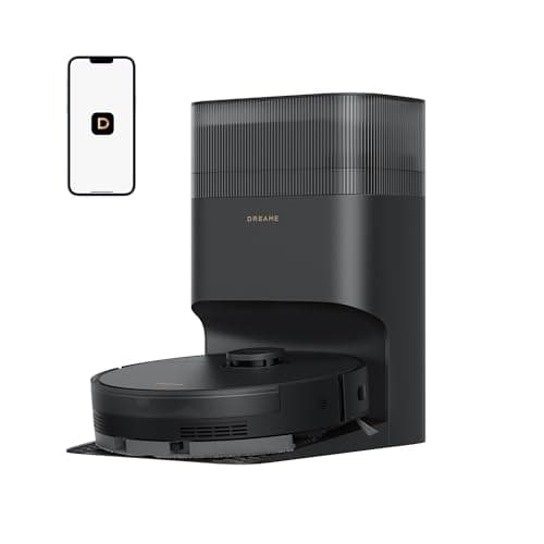DREAME D20 Plus Robot Vacuum and Mop - 13,000Pa Vormax Suction | 100% Detangling  HyperStream DuoBrush | Self-Emptying 5L Dust Bag 150-Day Hands-Free | 285-Min Battery 5200mAh | Alexa Siri Google Control | 2-in-1 Vacuum & Mop — image 1