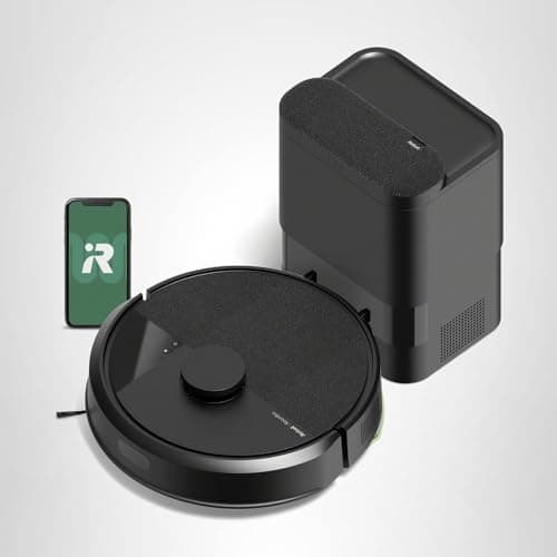 iRobot Roomba 105 Vac - Self-Empties 75 Days 99% Allergen Trapping | 70X Power-Lifting Suction vs Roomba 600 | 3-Stage Cleaning System | ClearView LiDAR Neat Rows Navigation 3 Floor Maps | 4 Suction Levels | Works with Alexa Siri Google — image 11
