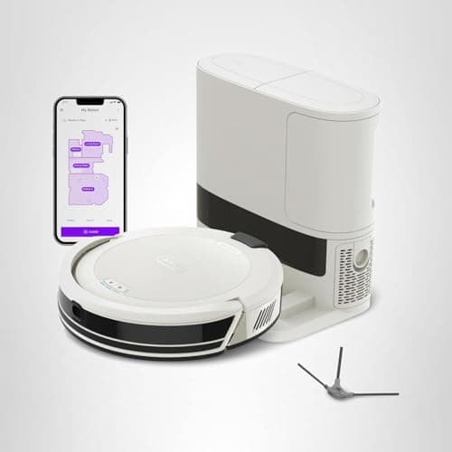 Shark Navigator Robot Vacuum AV2110S - Bagless Self-Empty Base 30-Day Capacity, SmartPath LiDAR Navigation, Up to 50% More Suction vs RV1001AE, Self-Cleaning Anti-Hair Wrap Brushroll for Pet Hair, 120-Min Runtime Recharge and Resume — image 10
