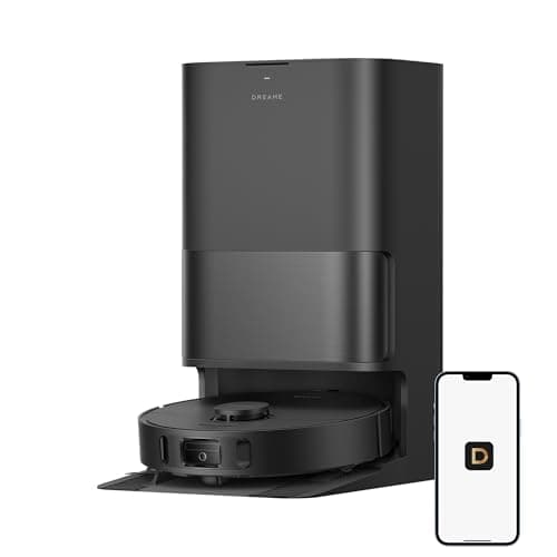 DREAME D30 Ultra Robot Vacuum and Mop - 25,000Pa Vormax Suction, PowerDock 100-Day Auto-Empty 3.2L Bag, DuoScrub Dual Rotary Mop, 5200mAh 250 Min, 4 Floor Maps, Alexa Siri Google — image 1