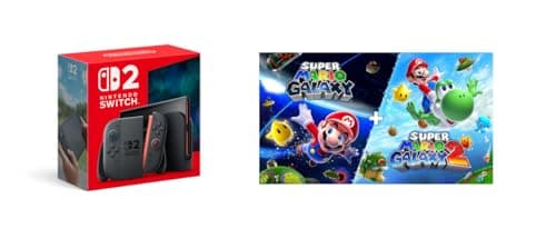 Nintendo Switch 2 System / Console + Mario Galaxy 1&2 Digital Code