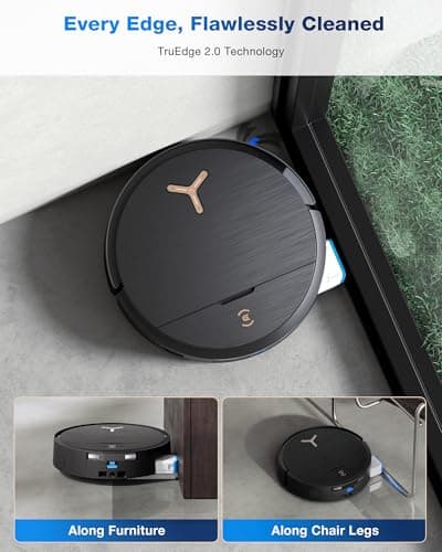 ECOVACS DEEBOT X9 PRO - 16,600Pa BLAST Suction 34.5 CFM Airflow, OZMO ROLLER Instant Self-Washing Mop 220RPM, 10-in-1 Omni Station 167°F Mop Wash, ZeroTangle 3.0, TruEdge 2.0 100% Coverage, AI Stain Detection 2.0 — image 5