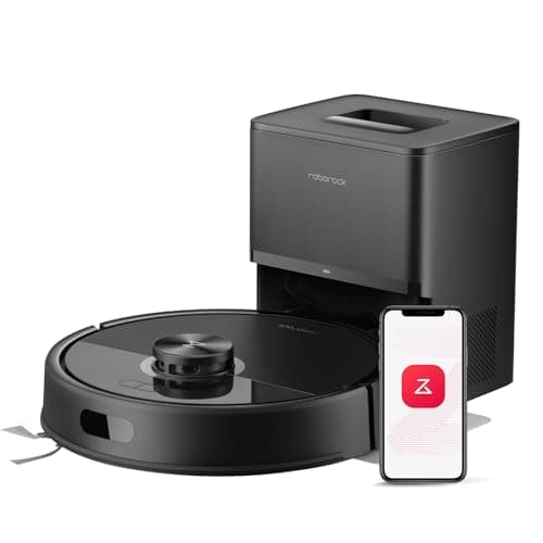 roborock Q7 M5+ Robot Vacuum and Mop - Upgraded from Q5 Max+, 10,000Pa HyperForce Suction, Dual Anti-Tangle JawScrapers Combo Brush, RockDock Plus 2.7L 7-9 Weeks Self-Empty, E12 Filtration, PreciSense LiDAR 4-Floor Mapping, App Control — image 1