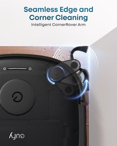 eufy Robot Vacuum E25 - World’s First HydroJet Mop | 20,000 Pa Suction | Self-Washing Station | Alexa & Google Control | DuoSpiral Anti-Tangle Brushes | Auto Empty Station | 125 Min Runtime | 75 Days of Hands-Free Cleaning — image 9