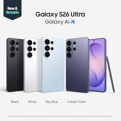 Samsung Galaxy S26 Ultra - AI Power with Snapdragon 8 Elite Gen 5 | 12 GB RAM | 256 GB Storage | 200 MP Camera System | 8K Video Recording | 5000mAh Battery | 6.9" LTPO AMOLED Display | Galaxy AI — image 2