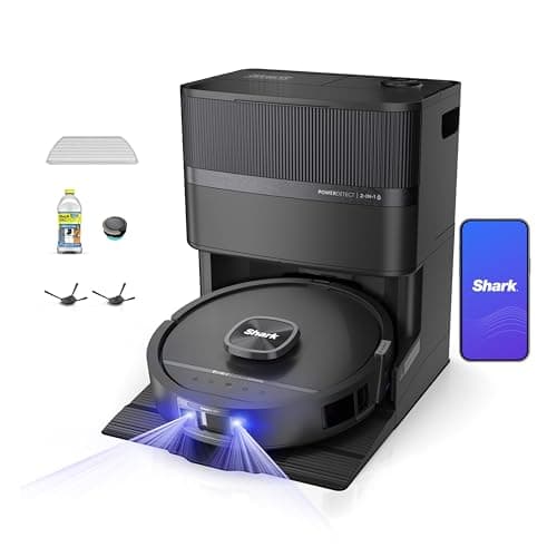 Shark PowerDetect Reveal RV3020XE - UV Stain Detect, HyperSonic Mopping 7x Scrubbing Power, NeverTouch Pro Base 185°F Mop Wash, 175°F Air Dry, ThermaCharged 99.99% Bacteria Removal, 60-Day Self-Emptying, NeuroNav AI — image 1