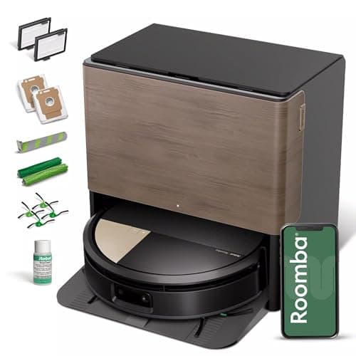 iRobot Roomba Max 705 Combo Robot Vacuum and Mop, AutoWash Dock 75-Day Auto-Empty 161°F Mop Wash 122°F Dry, PowerSpin Roller Mop 200RPM Continuous Self-Wash, Exclusive Retractable Mop Cover, 1.75x Suction, SmartScrub, ClearView Pro LiDAR 5-Map — image 1
