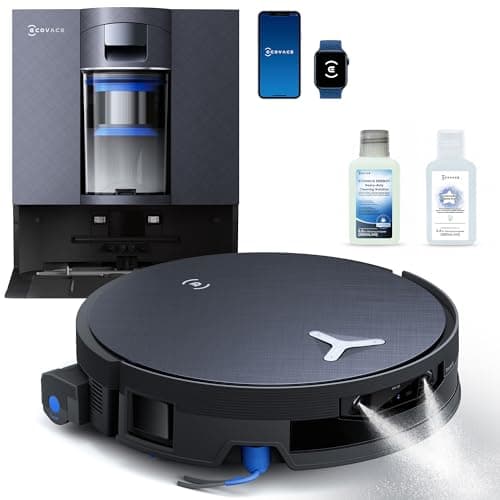 ECOVACS DEEBOT X12 OmniCyclone - FocusJet Pre-Spray World First, OZMO ROLLER 3.0 Self-Heating 220RPM, 22,000Pa BLAST Suction 46.6 CFM, PowerBoost 456-Min Nonstop Cleaning, Bagless OmniCyclone Station, TruEdge 3.0 — image 1
