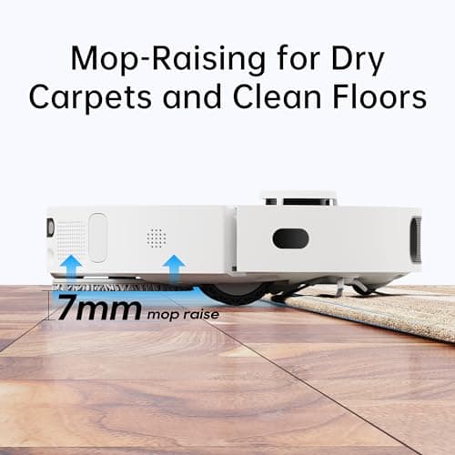 dreame L10s Ultra Robot Vacuum and Mop Combo, Auto Mop Cleaning and Drying, 3L Dust Bag 60-Day Hands-Free, 2.5L Water Tank, 5300Pa Suction, Dual Rotary Mops 180RPM 30 Water Flow Options, AI+3D Navigation, Remote Video, Compatible with Alexa Siri Google — image 4