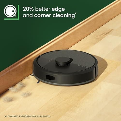 iRobot Roomba 105 Vac - Self-Empties 75 Days 99% Allergen Trapping | 70X Power-Lifting Suction vs Roomba 600 | 3-Stage Cleaning System | ClearView LiDAR Neat Rows Navigation 3 Floor Maps | 4 Suction Levels | Works with Alexa Siri Google — image 7