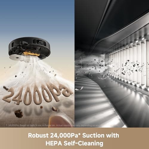 MOVA V50 Ultra Robot Vacuum and Mop, 24,000Pa Suction, TroboWave DuoBrush Zero Tangling, StepMaster 2.36-Inch Obstacle Crossing, FlexiRise Retractable DToF Navigation, Hot Water Mop Self-Wash, DuoSolution Dual Tanks — image 4