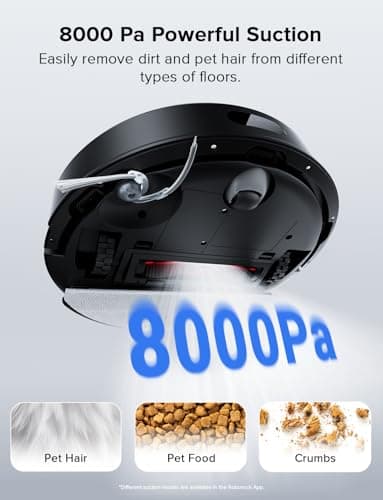 roborock Q7 L5 Robot Vacuum and Mop Combo - 8,000Pa HyperForce Suction, Dual Anti-Tangle System, PreciSense LiDAR 6x Quick Mapping 3 Floor Maps, 150 Min Runtime — image 3