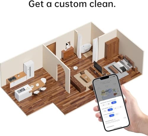 dreame L10s Ultra Robot Vacuum and Mop Combo, Auto Mop Cleaning and Drying, 3L Dust Bag 60-Day Hands-Free, 2.5L Water Tank, 5300Pa Suction, Dual Rotary Mops 180RPM 30 Water Flow Options, AI+3D Navigation, Remote Video, Compatible with Alexa Siri Google — image 7