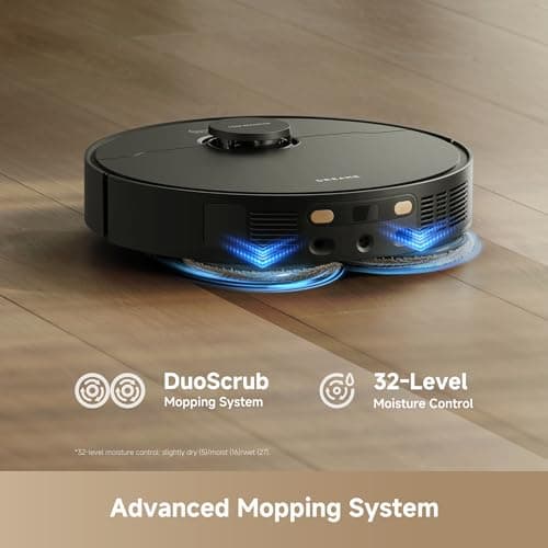 DREAME L40 Ultra Gen 2 — 25,000Pa Vormax Suction, Dual Flex Arm 100% Corner Coverage, DuoScrub 32-Level Mopping, AceClean DryBoard, 100-Day Auto-Empty, Hot Air Drying, 5 Carpet Modes — image 6