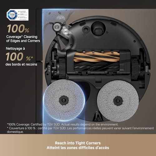 DREAME X50 Ultra - Industry-First ProLeap System | 20,000Pa Vormax Suction | HyperStream DuoBrush | AceClean DryBoard | VersaLift 3.5in Navigation | SideReach 100% Edge Coverage | 100-Day Hands-Free PowerDock | Self-Emptying Robot Vacuum — image 5