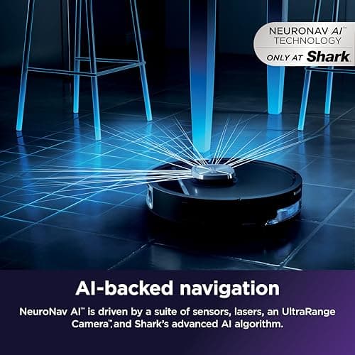Shark PowerDetect Reveal RV3020XE - UV Stain Detect, HyperSonic Mopping 7x Scrubbing Power, NeverTouch Pro Base 185°F Mop Wash, 175°F Air Dry, ThermaCharged 99.99% Bacteria Removal, 60-Day Self-Emptying, NeuroNav AI — image 7
