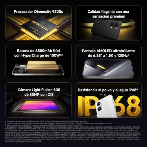 XIAOMI Poco X8 PRO MAX - Flagship Speed with Dimensity 9500s | 12 GB RAM | 256 GB Storage | 50 MP Camera + 4K Video | 100W Fast Charging | 6.83" 1.5K AMOLED Display | HyperOS AI — image 2