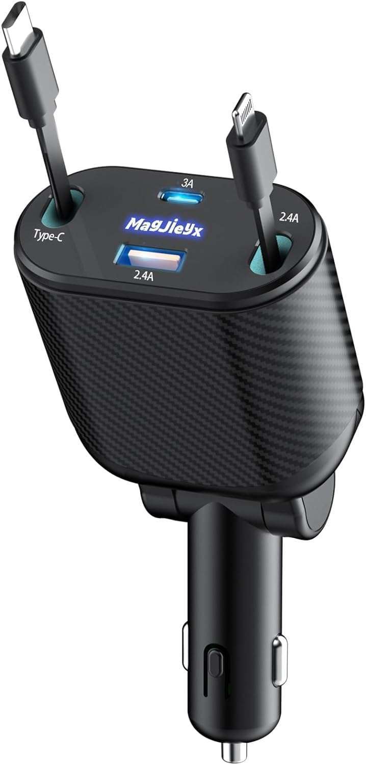 Top 5 Best Retractable Car Charger 2024