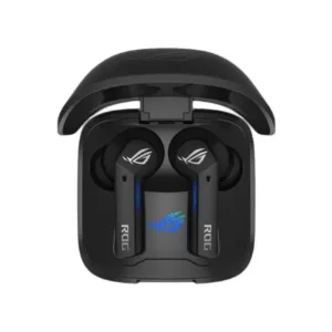 ASUS ROG Cetra True Wireless Gaming Headphones (2.4 GHz & Bluetooth 5.3, ROG SpeedNova, 24-bit 96 kHz Audio, Dirac Opteo, Bone-Conduction AI Microphones, Adaptive ANC, 46-Hour Battery Life)- Black