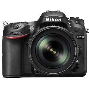 Nikon D7200 24.2 MP Digital SLR Camera (Black) with AF-S 18-105mm VR Kit Lens and Card, Camera Bag