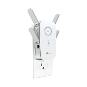 TP-Link AC2600 WiFi Extender(RE650), Up to 2600Mbps, Dual Band WiFi Range Extender, Gigabit port, Internet Booster, Repeater, Access Point,4×4 MU-MIMO
