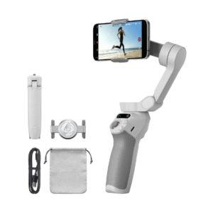 DJI Osmo Mobile SE, 3-Axis Phone Gimbal, Portable and Foldable, Gimbal Stabilizer for iphone, Andriod, ShotGuides, ActiveTrack 6.0, Vlogging Stabilizer for Youtube, TikTok, Travel