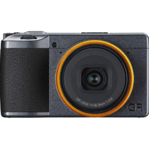 Ricoh GR III Street Edition Metallic Gray APS-C Size Digital Camera (2 batteries included) with Large CMOS Sensor GR Lens that Achieves High Resolution and High Constrast