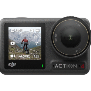 DJI Osmo Action 4 Standard Combo, 4K/120fps Waterproof Action Camera with a 1/1.3-Inch Sensor, Stunning Low-Light Imaging,10-bit & D-Log M Color Performance, Long-Lasting 160 Mins, Outdoor Camera