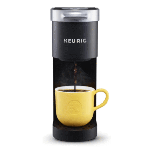 Keurig K-Mini Single Serve K-Cup Pod Coffee Maker, 6 to 12oz Brew size, with Cord Storage, Perfect for Small Spaces, Black