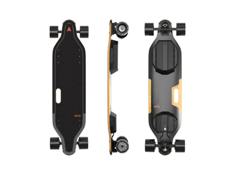 MEEPO Campus/V3 Max/V5/ENVY Electric Skateboard with Remote, Top Speed Up to 29 Mph, 4 Speed Smooth Braking, Easy Carry Handle Design, Suitable for Adults & Teens Beginners