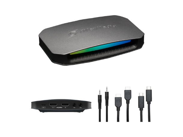 AVerMedia 4K60 Capture Card with HDMI 2.1, Low Latency, 4K144/4K120 Passthrough, Game Capture Device for PS5, PS5 Pro, Xbox, Switch, Streaming on Twitch, OBS on Mac & PC, GC553G2 Live Gamer Ultra 2.1