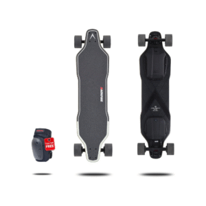 Backfire G2 Black Electric Longboard Skateboard with Protective Gear, Suitable for Adults & Teens Beginners, 5.2Ah/187Wh Battery, 11 to 12.5 Miles Range, 24 mph top Speed, 180 Days Warranty