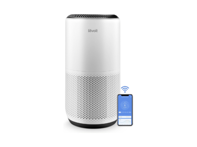 LEVOIT Air Purifiers for Home Large Room Up to 1733 Ft² With HEPA Sleep Mode, AHAM VERIFIDE, Auto Mode, Air Quality Monitor, Smart WiFi, 3-in-1 Filter For Pet Allergy, Smoke, Dust, Core 400S-P, White
