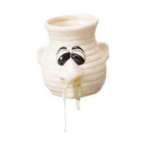 Egg Separator Funny Kitchen Gadget – Fun Snot Nose Egg Separator Tool Useful For Cooking And Baking White