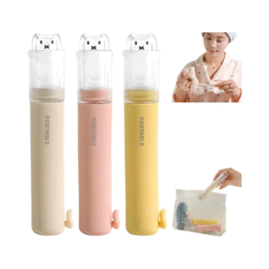 YHWABOICE Travel Toothbrush Set, Portable Toothbrush Set, Soft Bristle Mini Foldable Tooth Brush with Case, Small Folding Tooth Brush Individually Wrapped for Home Travel Camping (3pcs)