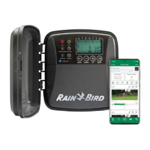 Rain Bird ST8O-2.0 Smart Indoor/Outdoor WiFi Sprinkler/Irrigation System Timer/Controller, WaterSense Certified, 8-Zone/Station, Compatible with Amazon Alexa,Grey/Black
