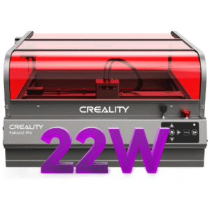 Creality Falcon2 Pro 22W Laser Engraver-Desktop Diode 120W Output with Integrated Enclosure, Camera&Air Assist for Batch Process, 500mm/s, Laser Cutter and Engraver Machine for Wood/Acrylic/Metal