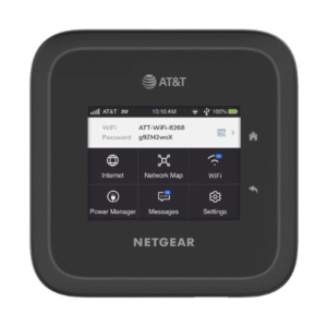 NETGEAR Nighthawk M6 Pro Mobile Hotspot 5G mmWave, 8Gbps, Unlocked, AT&T & T-Mobile, International Roaming, Portable WiFi Device for Travel, 5G Modem Wireless Router (MR6500) (Renewed)