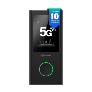 GlocalMe Numen Air 5G Mobile Hotspot, Portable WiFi Hotspot for Travel in 200+ Countries, Ultra High Speed Hotspot Device with Global 1.1GB Data, No SIM Card Required, 16 Connected Devices