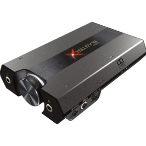 Sound BlasterX G6 Hi-Res 130dB 32bit/384kHz Gaming DAC, External USB Sound Card with Xamp Headphone Amp, Dolby Digital, 7.1 Virtual Surround Sound, Sidetone/Speaker Control for PS4, Xbox One