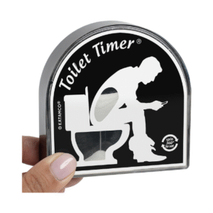 Katamco The Original Toilet Timer (Classic), As Seen on Shark Tank. Funny Gift for Men, Husband, Dad, Son, Birthday, Christmas, Father’s Day.