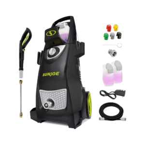 Sun Joe Electric Pressure Power Washer, 2030 PSI (PWMA Certified), 1.2 GPM, Dual Soap Tanks, (35-FT GFCI Water-Safe, Power Cord), SPX3000